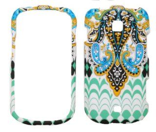 Elegant Tribal Design Rubberized Cover Case for Samsung Galaxy Stellar i200 I200 Cell Phones & Accessories