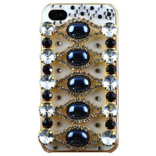 CP IP4PC3AD225 3D Crystal Dazzle Case for iPhone 4/4S   Face Plate   Retail Packaging   Design Cell Phones & Accessories