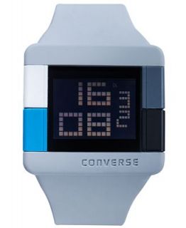 Converse Watch, Unisex Digital High Score Gray Silicone Strap 47mm VR014 080   Watches   Jewelry & Watches