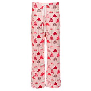 sunshower cotton pyjama trousers by nutmeg sleepwear