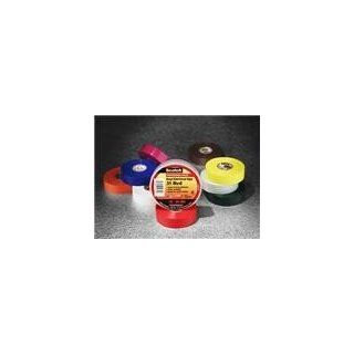 3M Scotch 35 Vinyl Color Coding Electrical Tape, 32 to 221 Degree F, 1250 mV Dielectric Strength, 66' Length x 3/4" Width, Orange