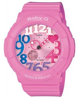Baby G Womens Analog Digital Pink Resin Strap Watch 43mm BGA131 4B3   Watches   Jewelry & Watches