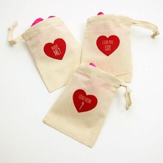 bags of love romantic gift bag by postbox party