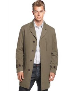 Vince Camuto Slim Fit Buttoned Trench Coat   Coats & Jackets   Men