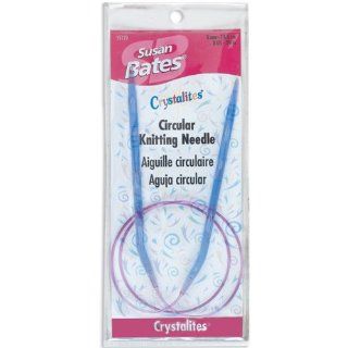 Susan Bates 29 Inch Crystallites Circular Knitting Needle, 5mm, Lavender