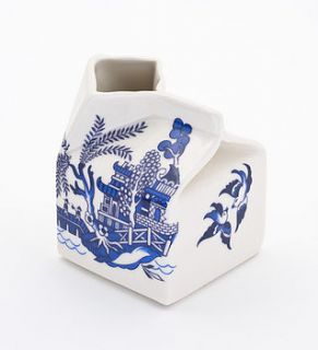 porcelain milk jug by hanne rysgaard ceramics