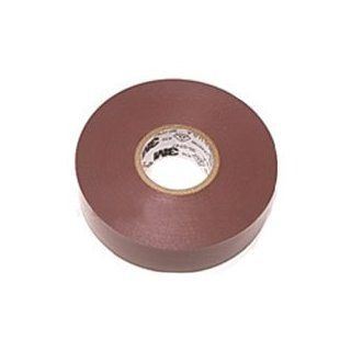3M Scotch 35 Vinyl Color Coding Electrical Tape, 32 to 221 Degree F, 1250 mV Dielectric Strength, 20' Length x 1/2" Width, Brown