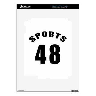48 Sports Birthday Designs Skin For The iPad 2