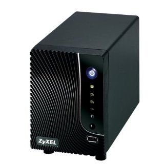 ZyXEL NSA221 2 bay Network Attached Storage and Media Server Electronics