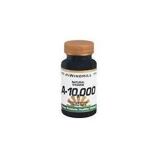 Vitamins A 10,000 Softgels 100'S Windmill Health & Personal Care
