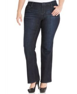 DKNY Jeans Plus Size Soho Bootcut Jeans, Stockholm Wash   Plus Sizes