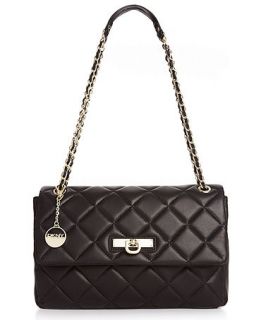 DKNY Quilted Nappa Adjustable Chain Shoulder Bag   Handbags & Accessories