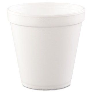 16 oz Insulated Foam Food Container 25/Bag in White  Disposable Cups 