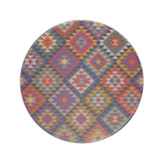 Rich Colored Indian Pattern Beverage Coasters