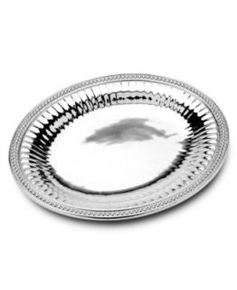 Wilton Armetale Flutes and Pearls Tray with Handles   Serveware   Dining & Entertaining