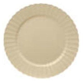 RESPOSABLE 9'' Disposable Plastic Plates Bone 18 pcs Kitchen & Dining
