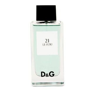 Dolce & Gabbana D&G Anthology 21 Le Fou Eau De Toilette Spray   100ml/3.3oz  Women Perfume  Beauty