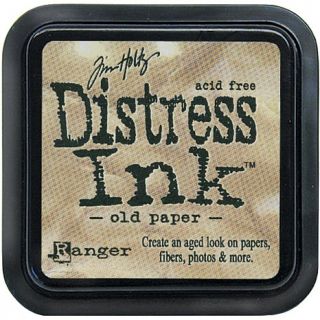 Tim Holtz Distress Ink Stamp Pad   Old Paper
