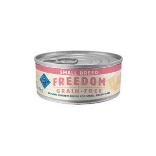 Blue Buffalo Freedom Small Breed Chicken Dinner   24   5.5 oz Cans  Wet Pet Food 
