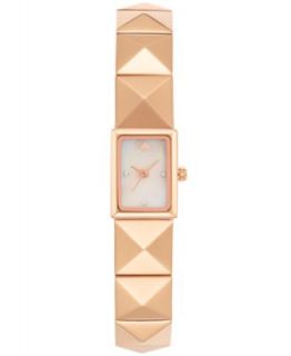 kate spade new york Watch, Womens Carlyle Rose Gold Tone Stainless Steel Bracelet 15mm 1YRU0183   Watches   Jewelry & Watches