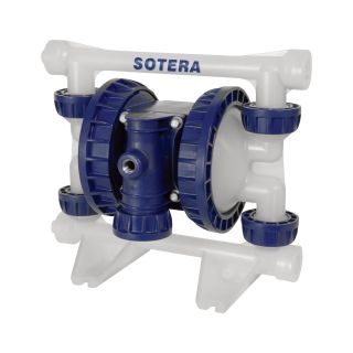 Sotera Poly Santoprene Air Operated Pump — 17 1/2 GPM Flow Rate, Model# SP10005NPPSSS  Air Operated Oil Pumps