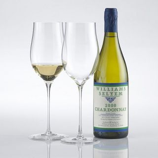 Wine Enthusiast Set of 2 Fusion Triumph Chardonnay/White Burgundy Wine Glasses