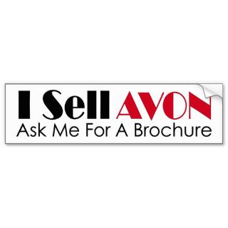 I Sell Avon Bumper Sticker
