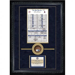 Yankees 2009 ALCS Framed Lineup Card Collage by Steiner Sports