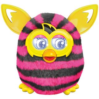 Furby Boom Black and Pink Stripes Hasbro Interactive Toys