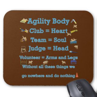 Agility Body Mouse Pads
