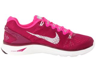 Nike Lunarglide+ 5 Raspberry Red/Pink Foil/Summit White