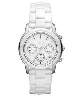 DKNY Watch, Womens Chronograph White Ceramic Bracelet NY8313   Watches   Jewelry & Watches
