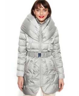 Calvin Klein Hooded Quilted Packable Puffer   Coats   Women