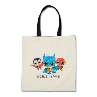 Chibi Justice League Sketch Bag