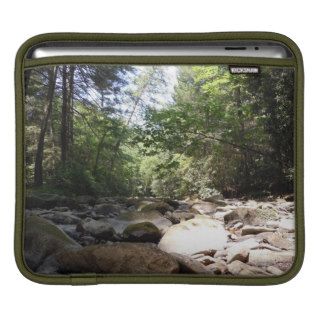 Sun and Shadow in a Creek Bed Sleeve For iPads