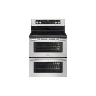 Gallery Series 30" Electric Smoothtop Freestanding Range with Double Ovens Color Stainless Steel Appliances