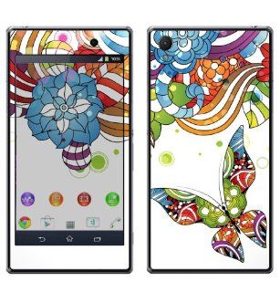 Decalrus   Protective Decal Skin Sticker for Sony Xperia Z1 z1 "1" ( NOTES view "IDENTIFY" image for correct model) case cover wrap XperiaZone 205 Cell Phones & Accessories
