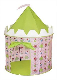 cupcake play tent for girls by mini u (kids accessories) ltd
