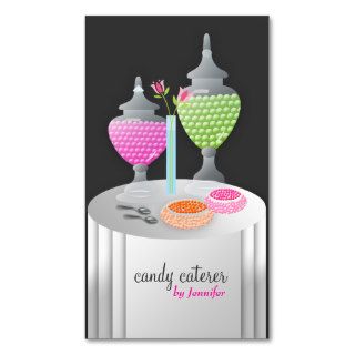 311 Candy Caterer Version 2 Business Card Templates