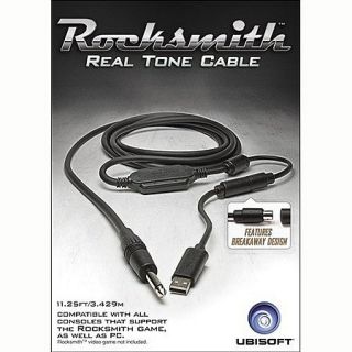 Rocksmith Real Tone Cable for Xbox 360 or Sony PS3