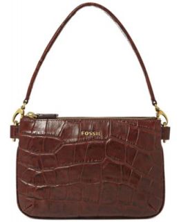 Fossil Memoir Leather Haircalf Novella Crossbody   Handbags & Accessories