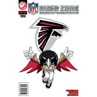 NFL Rush Zone Season Of The Guardians #1   Atlanta Falcons Cover Kevin Freeman, M. Goodwin 9781939352149 Books