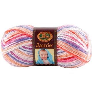 Lion Brand Yarn 881 202 Jamie Yarn, Summer Stripes