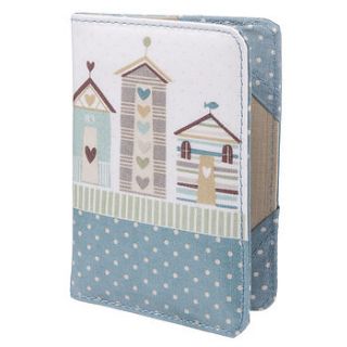 beach hut passport cover and luggage tag by the contemporary home