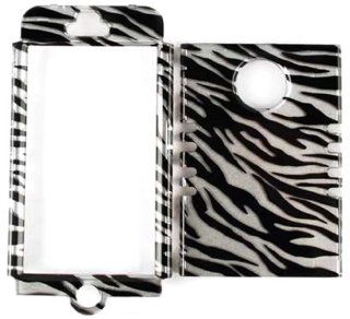 Cell Armor IPHONE4G RSNAP TP206 S Rocker Snap On Case for iPhone 4/4S   Retail Packaging   Transparent Zebra Cell Phones & Accessories