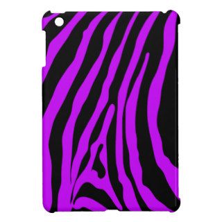 Purple Zebra Stripe iPad Mini Case