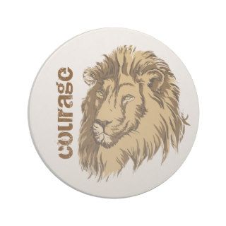 Lion head custom coaster