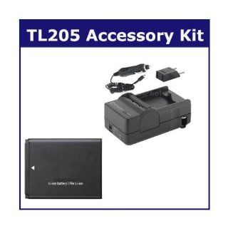 Samsung TL205 Digital Camera Accessory Kit includes SDM 1516 Charger, SDBP70A Battery  Camera & Photo