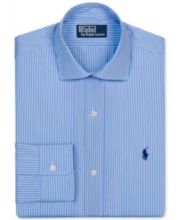 Polo Ralph Lauren Blue English Poplin Dress Shirt   Dress Shirts   Men