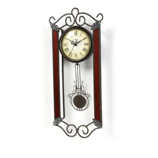 Howard Miller® Carmen Wrought   Iron Quartz Wall Clock